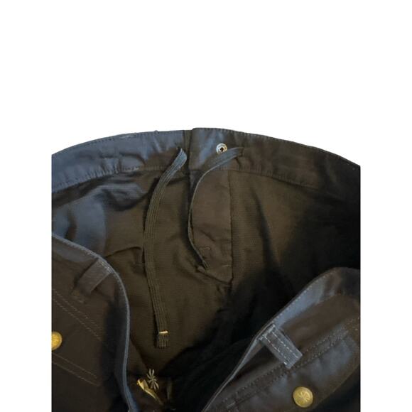 Athleta Black Active Skort Size 8 – Built-In Shorts, Zip Pocket, Drawstring - Picture 3 of 10